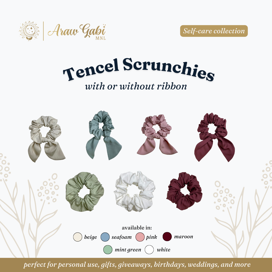 Tencel Scrunchies