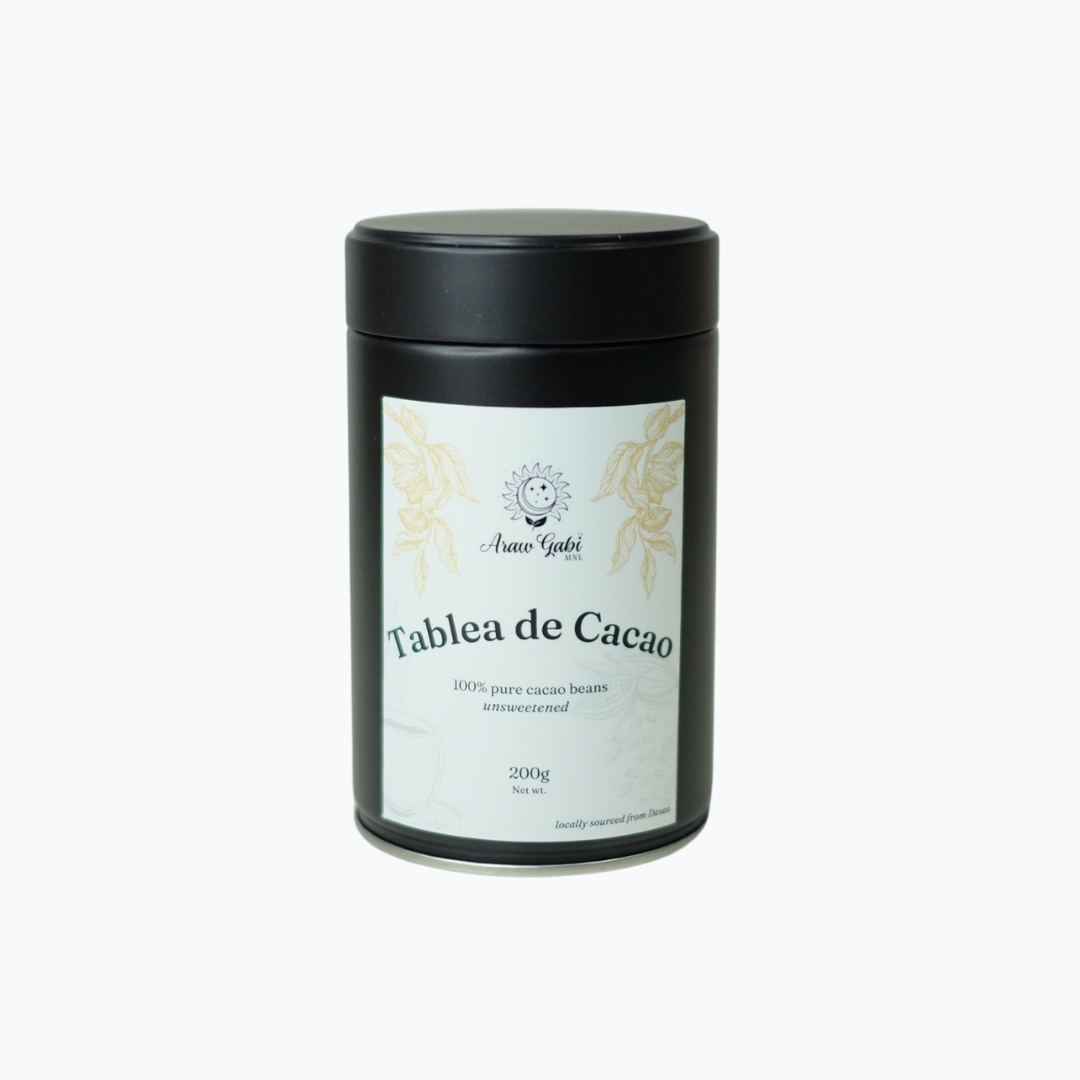 Tablea de Cacao in Tin Can