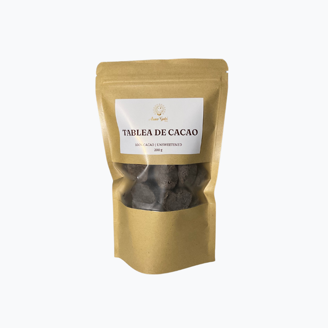 Tablea de Cacao in Kraft Pouch